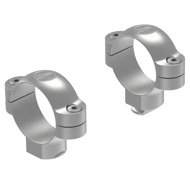 Leupold Standard 30mm Scope Rings - High - Silver - Optic Mount, vista 2