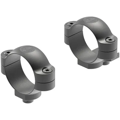 Leupold STD Scope Rings 1" Medium Ext, Matte - 49911 - Optic Mount, vista 5