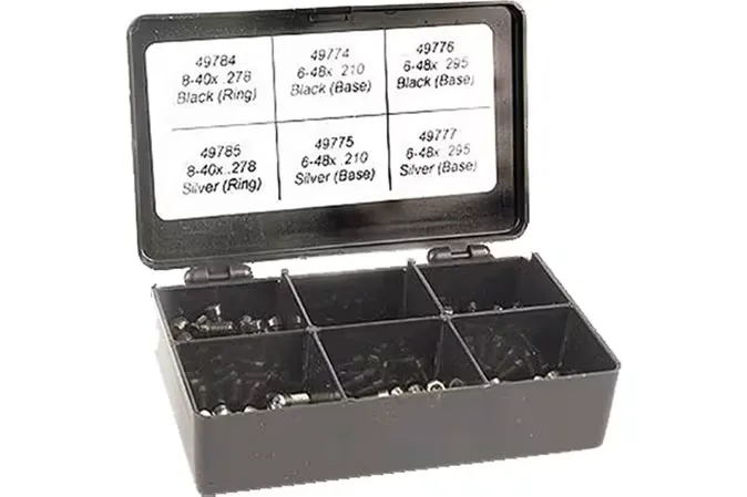 Leupold Torx Screw Kit, Black/Silver - 52395 - Optic Mount, vista 1