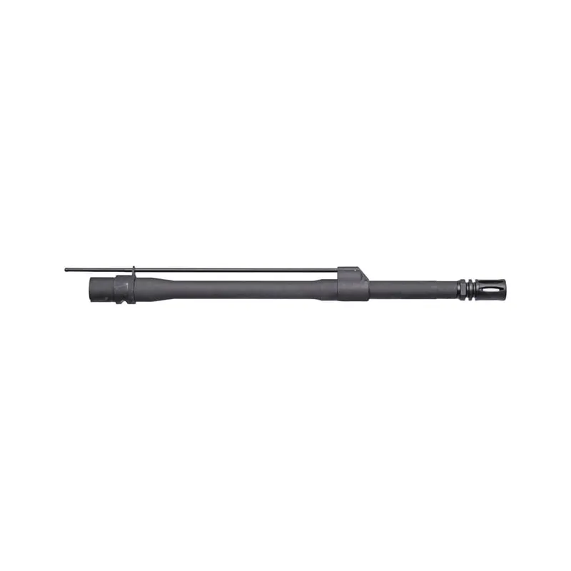 Lewis Machine & Tool LMT Defense Chrome Lined Mid-Length Twist Barrel 5.56x45mm/.22 Cal/.223 Cal/.224 Cal 14.50", Black - Barrel for AR-15, vista 1