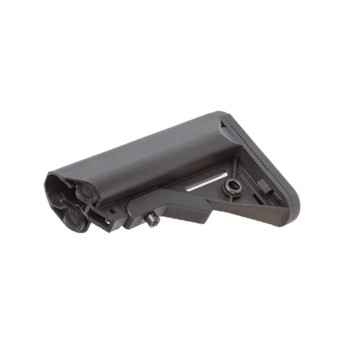 Lewis Machine & Tool LMT Defense Collapsible SOPMOD Buttstock, Black - Stock & Brace for AR-15 - view 1