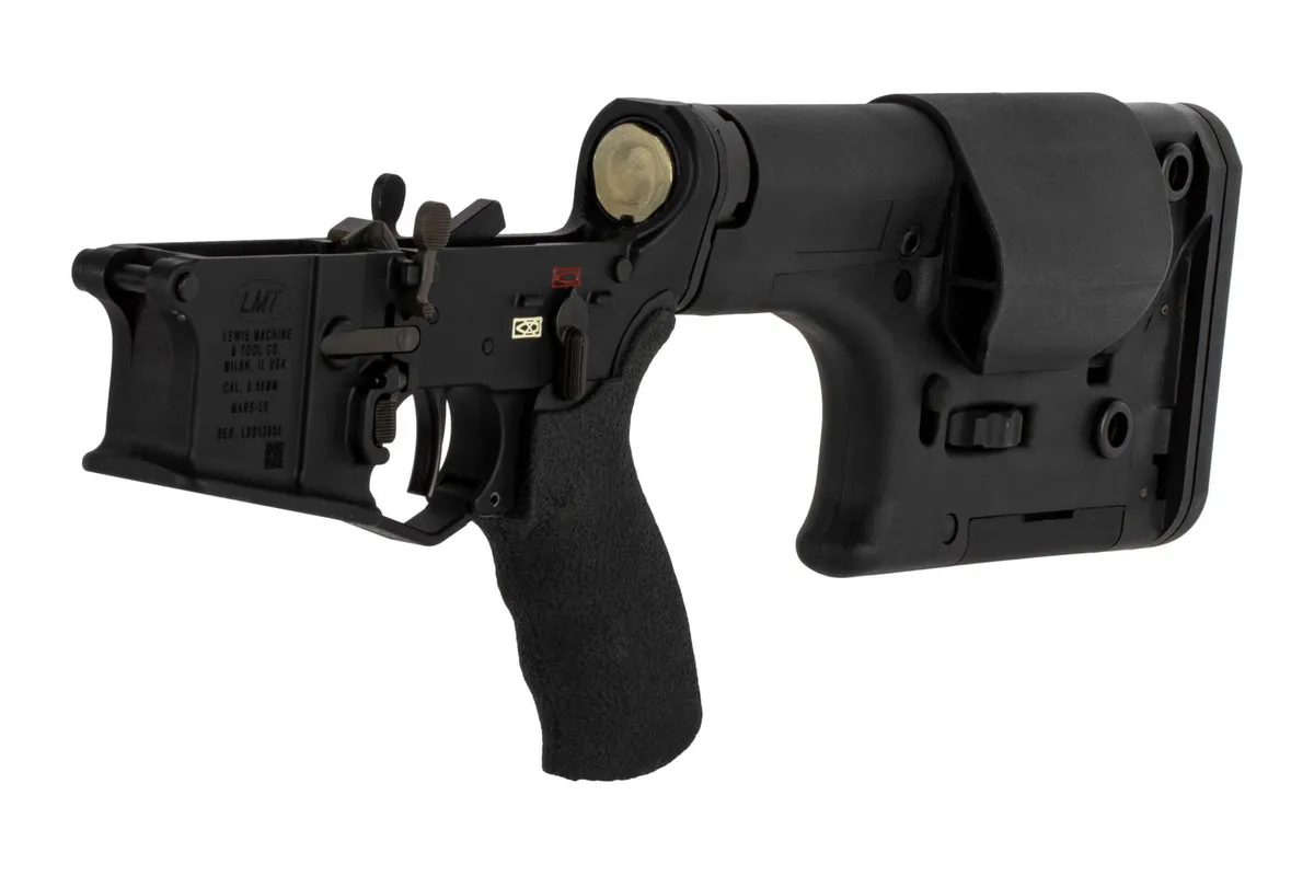 Lewis Machine & Tool LMT MARS-L DMR Complete AR-15 Lower Receiver - 2 Stage Trigger - Lower Receiver for AR-15 - view 1