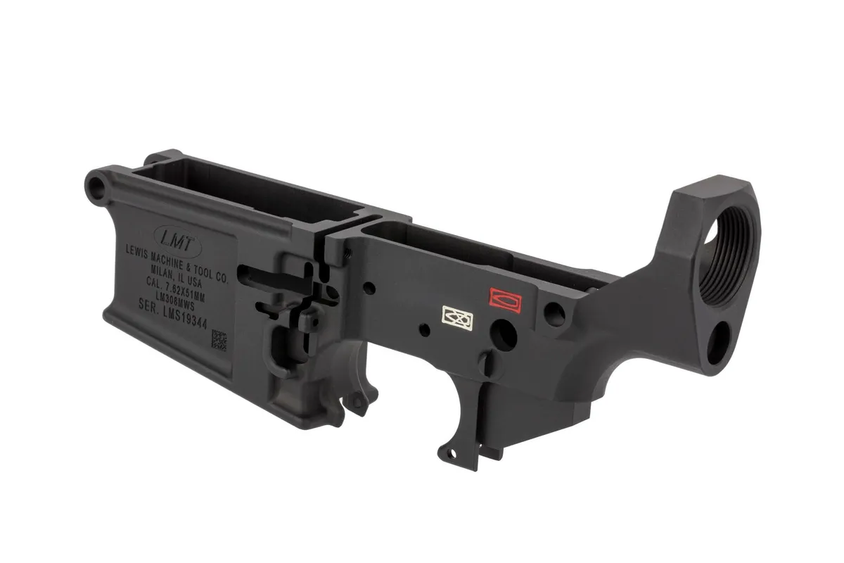 Lewis Machine & Tool LMT MWS .308 Stripped Lower Receiver - Lower Receiver for AR-15 - view 4