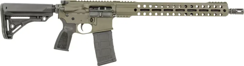Live Free Armory LFBRL84023 LF556 Battle Rifle Lite 16 30rd ODG - Complete Rifle - view 1