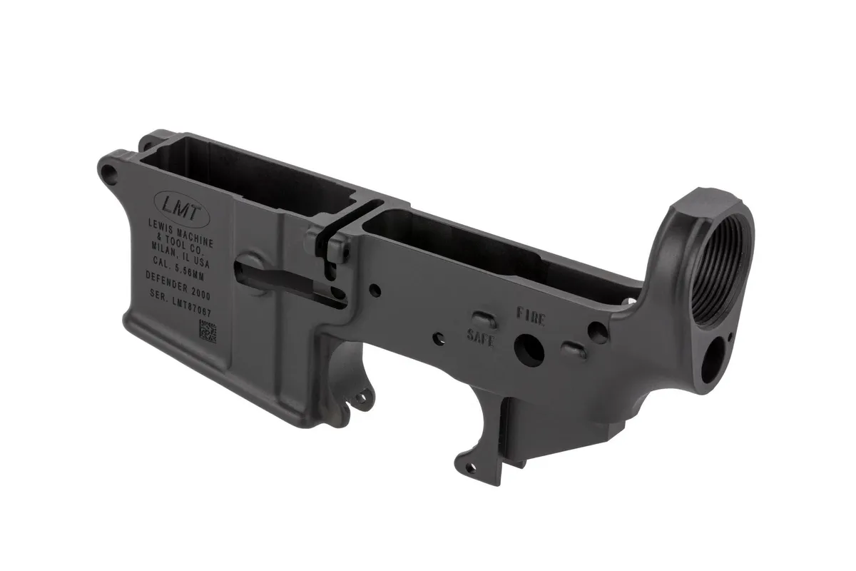 Lewis Machine & Tool Lmt Defender Ar-15 Stripped Lower Receiver - Lower Receiver for AR-15 - view 4