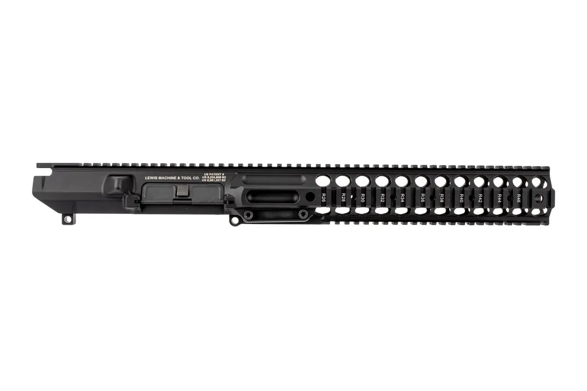 Lewis Machine & Tool LMT Defense MRP-H QUAD Railed Upper 7.62x51mm/6.5 Creedmoor/.260 Remington no BCG&CH, Black - Upper Receiver for AR-15 - view 2