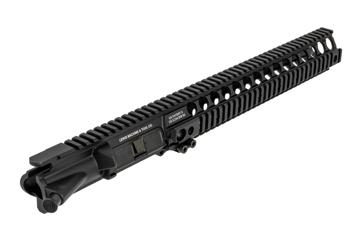 Lewis Machine & Tool LMT MRP Rifle Length AR-15 Quad Rail Upper Receiver - Upper Receiver for AR-15, vista 4