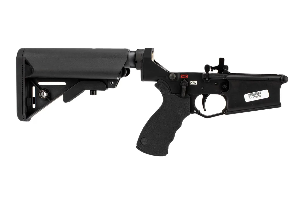 Lewis Machine & Tool Mars-H Sopmod Complete Lower Receiver - Mars-H Sopmod 7.62mm Winter Guard Complete Lower Receiver - Lower Receiver for AR-15 - view 2