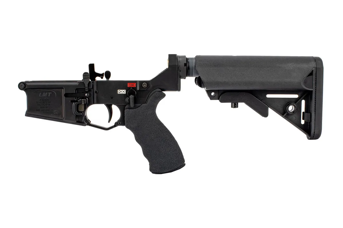 Lewis Machine & Tool Mars-H Sopmod Complete Lower Receiver - Mars-H Sopmod 7.62mm Winter Guard Complete Lower Receiver - Lower Receiver for AR-15 - view 3