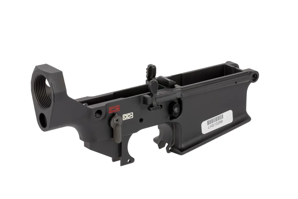 Lewis Machine & Tool Mars-H Stripped Lower Receiver - Mars-H 260 Rem/6.5 Cm/7.62 Nato Stripped Lower Receiver - Lower Receiver for AR-15 - view 3