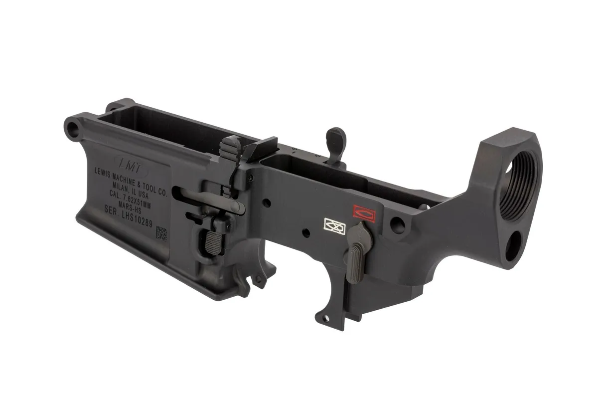 Lewis Machine & Tool Mars-H Stripped Lower Receiver - Mars-H 260 Rem/6.5 Cm/7.62 Nato Stripped Lower Receiver - Lower Receiver for AR-15 - view 4