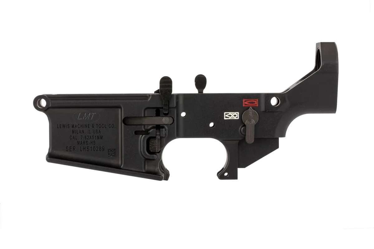 Lewis Machine & Tool Mars-H Stripped Lower Receiver - Mars-H 260 Rem/6.5 Cm/7.62 Nato Stripped Lower Receiver - Lower Receiver for AR-15 - view 5