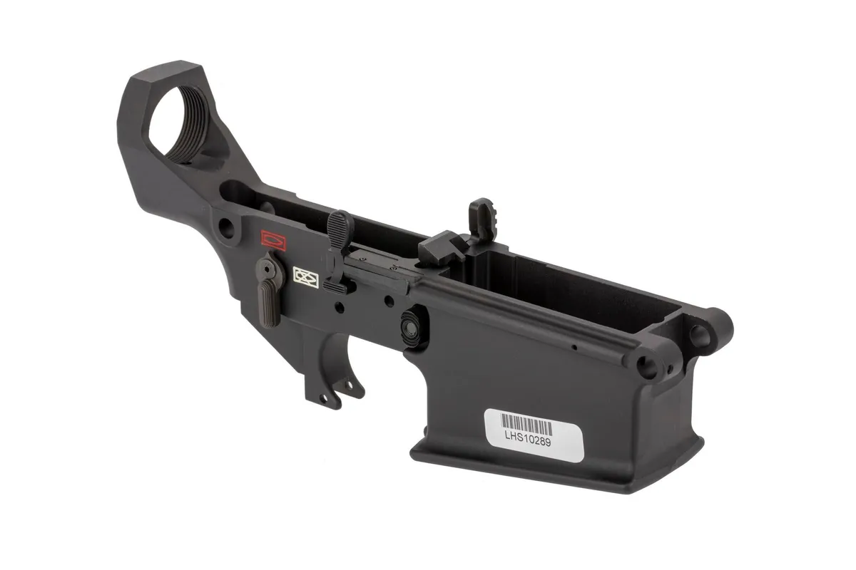 Lewis Machine & Tool Mars-H Stripped Lower Receiver - Mars-H 260 Rem/6.5 Cm/7.62 Nato Stripped Lower Receiver - Lower Receiver for AR-15 - view 1