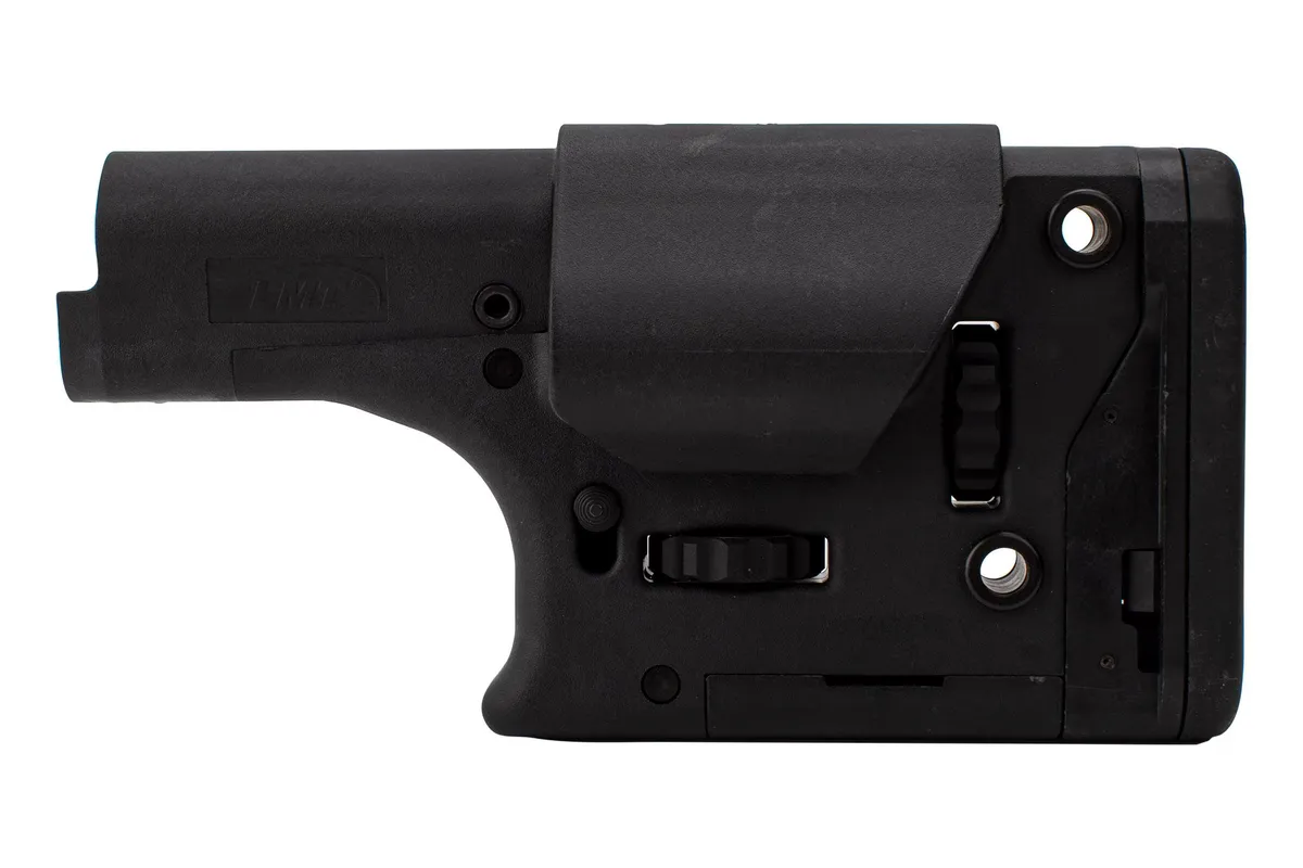 Lewis Machine & Tool Lmt Dmr 5.56 Ar-15 Stock - Black - Stock & Brace for AR-15, vista 1