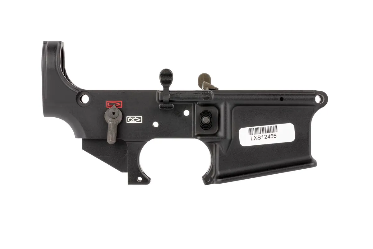 Lewis Machine & Tool Lmt Mars-L Ambidextrous Ar-15 Stripped Lower Receiver - Lower Receiver for AR-15, vista 2