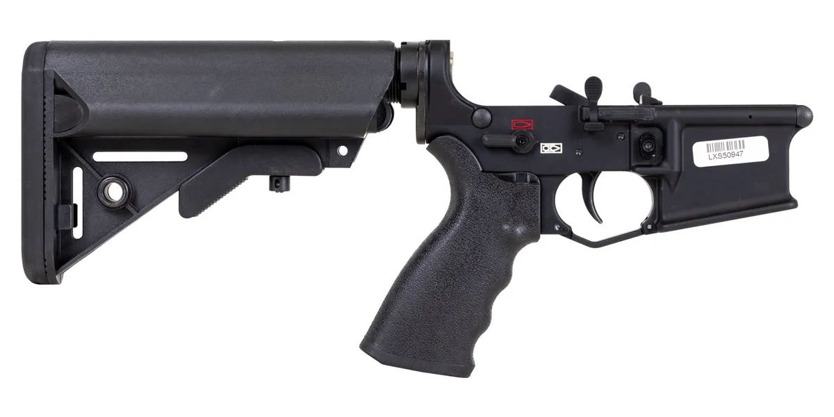 Lewis Machine & Tool Lmt Mars-Ls Complete Ambidextrous Ar-15 Lower Receiver - Lower Receiver for AR-15, vista 1