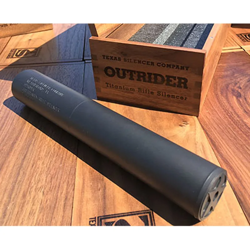 Lonestar Silencer Co. Lonestar Silencer Outrider Titanium Rifle Silencer (RIDER308) - Suppressor, vista 1