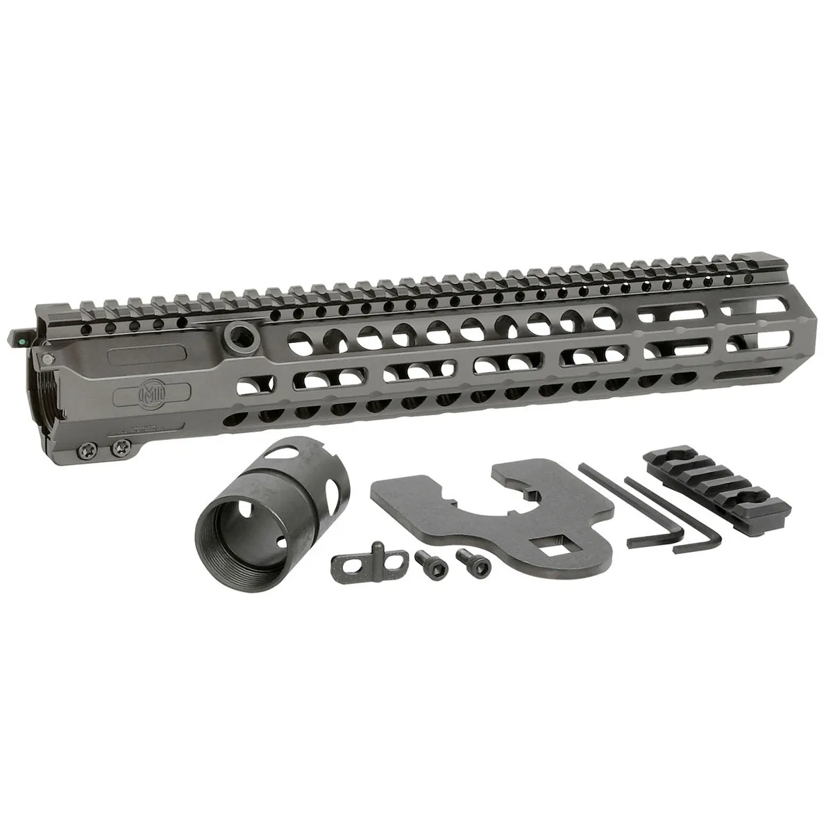 Midwest Industries Low Combat Rail HD 15" M-LOK Handguard for AR-15 Black - Handguard for AR-15 - view 1