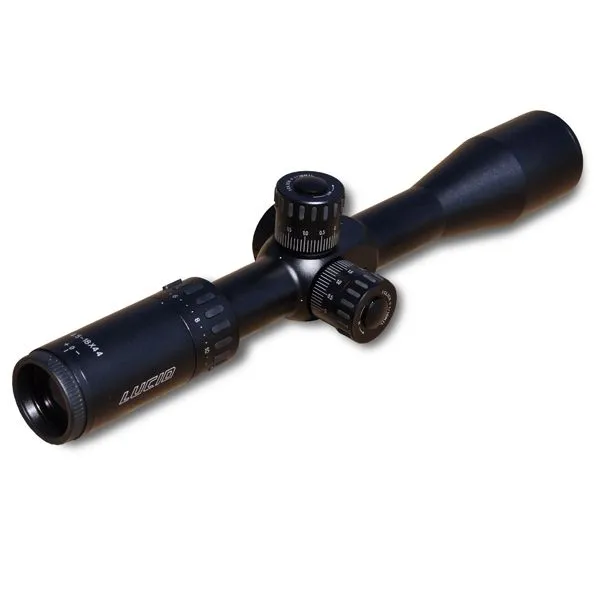 Lucid Mil/Mil FFP Rifle Scope 30mm Tube Etched Glass Reticle Black - Rifle Scope - view 1