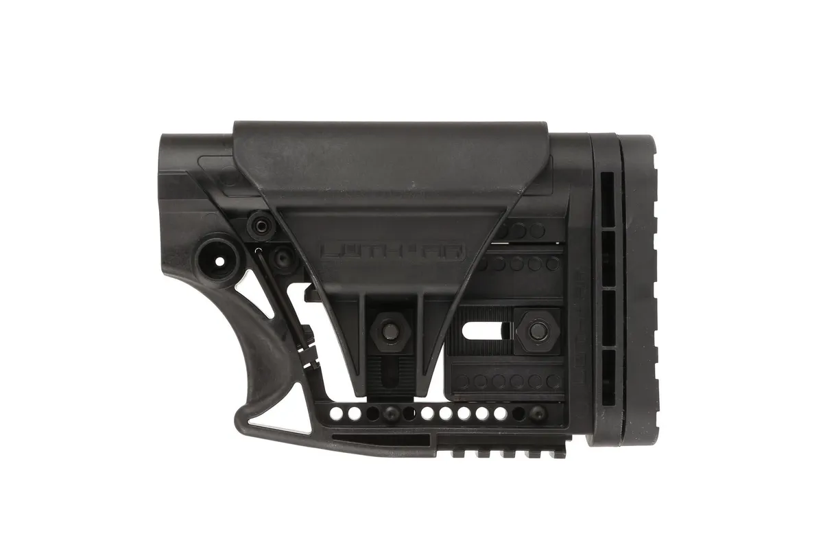 Luth-Ar Llc Ar-15 Stock Assembly Adjustable Carbine Length Black - Stock & Brace for AR-15 - view 2