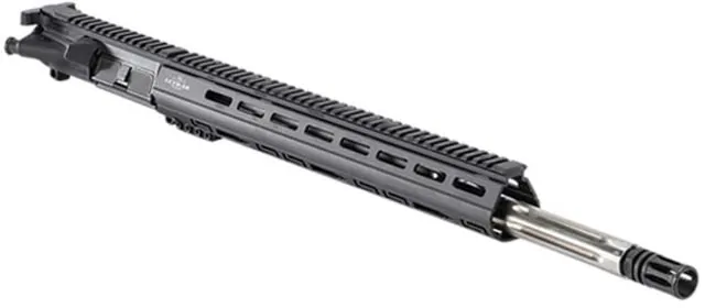 Luth-AR 20 in Bull Barrel Complete Upper Barrel Receiver Assembly Silver/Black 20 - Upper Receiver for AR-15 - view 1