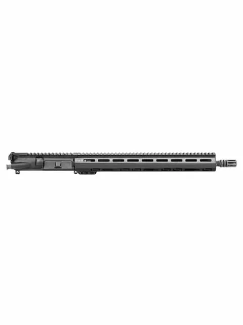 Luth-AR A3 Complete Upper Receiver Assembled 16in Lightweight Barrel 5.56mm 1-7 Twist 1/2 x 28 Thread A2 Flash Hider w/ Key MOD Palm Handguard Black - Upper Receiver for AR-15 - view 1
