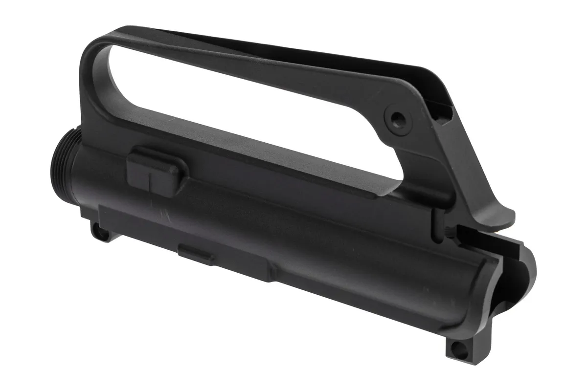 Luth-ar UR-01-E3-S A1 Stripped Upper Receiver 223/5.56mm Aluminum Black Hardcoat Anodize Receiver - Upper Receiver for AR-15 - view 3