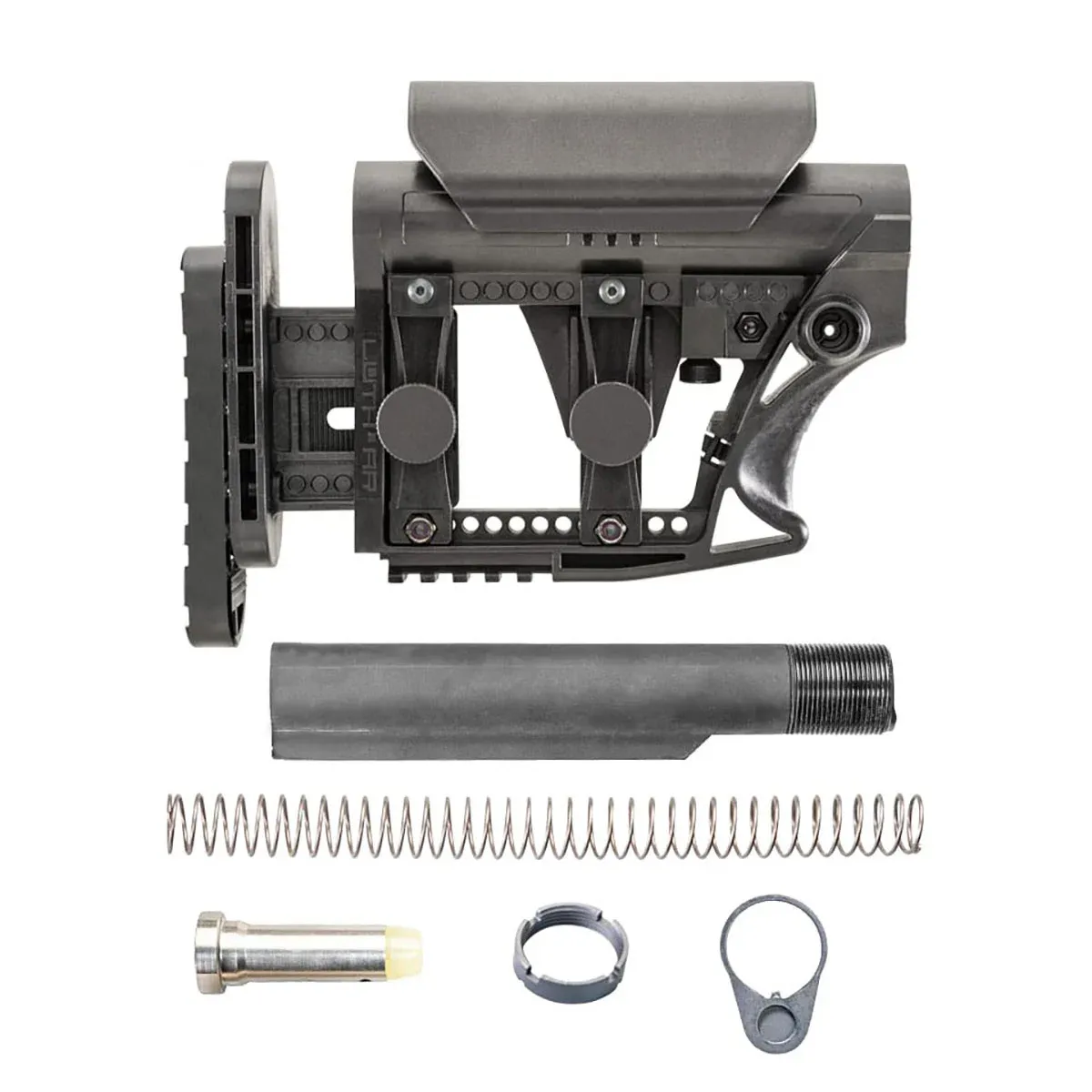 Luth-AR MBA-3 AR-10 Stock w/ Buffer Assembly Mil-Spec - MBA-3K308-M - Stock & Brace for AR-15 - view 1