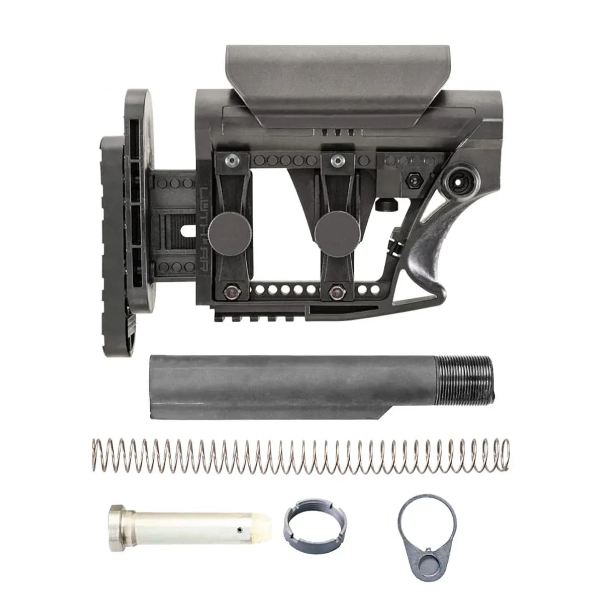 Luth-AR MBA-3 AR-15 Stock w/ Buffer Assembly .223/5.56 Buffer - MBA-3K-M - Stock & Brace for AR-15 - view 2