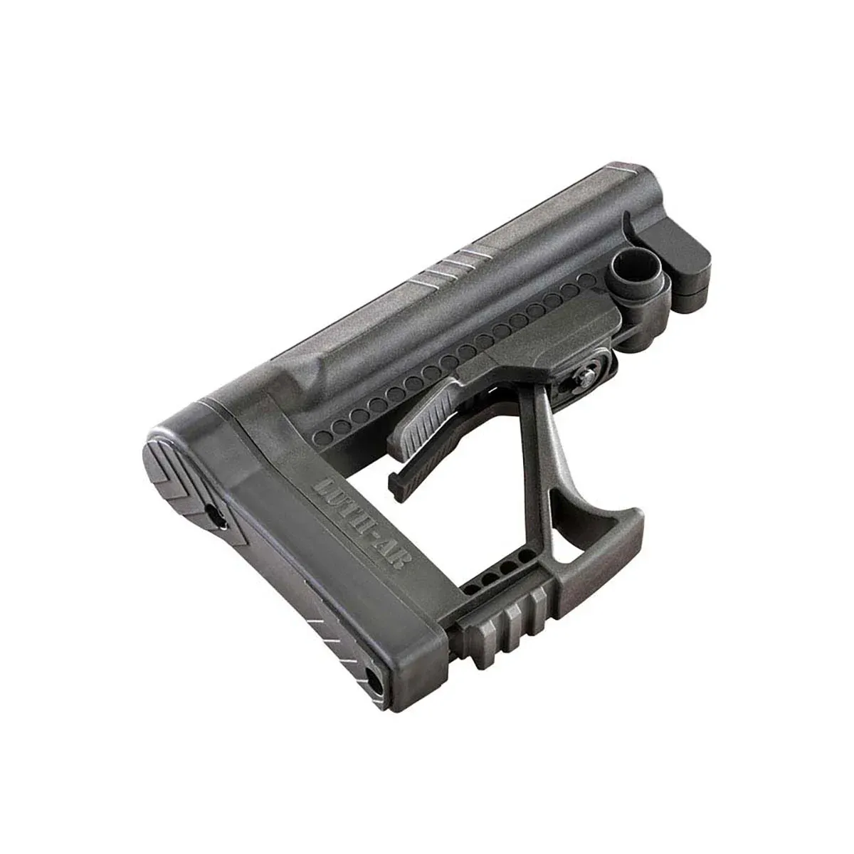 Luth-Ar Mba-5 Carbine Buttstock Assembly - Black - Stock & Brace for AR-15 - view 2