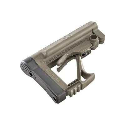 Luth-Ar Mba-5 Carbine Buttstock Assembly - Black - Stock & Brace for AR-15 - view 1