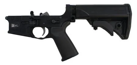 LWRC IC Complete Lower Black 5.56 / .223 Rem - Lower Receiver for AR-15 - view 1