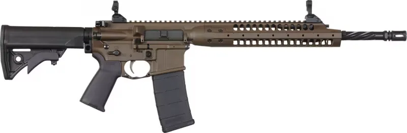 LWRC ICA5R5CK16 Individual Carbine A5 Semi-Auto .223/5.56 NATO 16.1" 30+1 Adjustable Flat Dark Earth - Complete Rifle - view 1