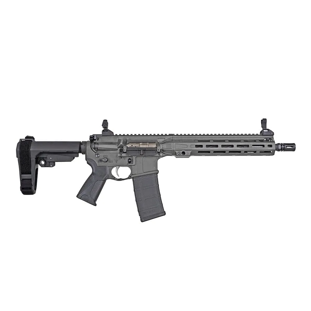 LWRC ICMKII 5.56 NATO 12.5" 30rds Semi-Auto Pistol, Tungsten Grey - Complete Rifle, vista 1