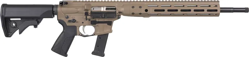 LWRC ICR9CK16 IC Nine Carbine 16" 27rd Mag Flat Dark Earth - Complete Rifle, vista 1