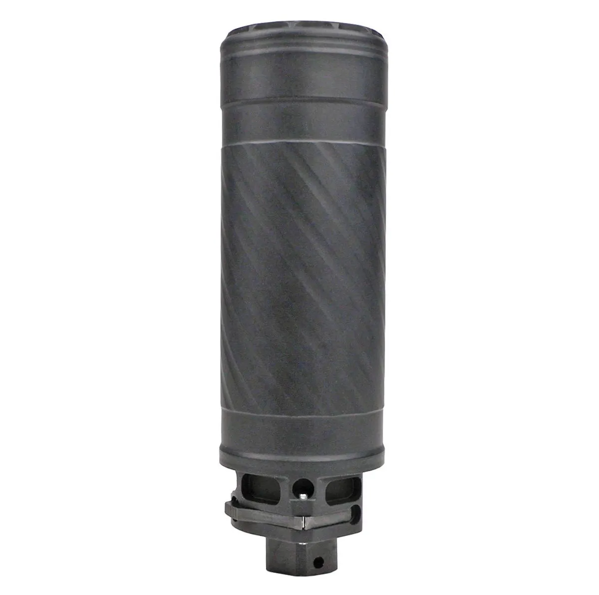 LWRC S-556 Black 5.56 / 6mm w/ 1/2X28 QD Flash Hider - Muzzle Device for AR-15, vista 1