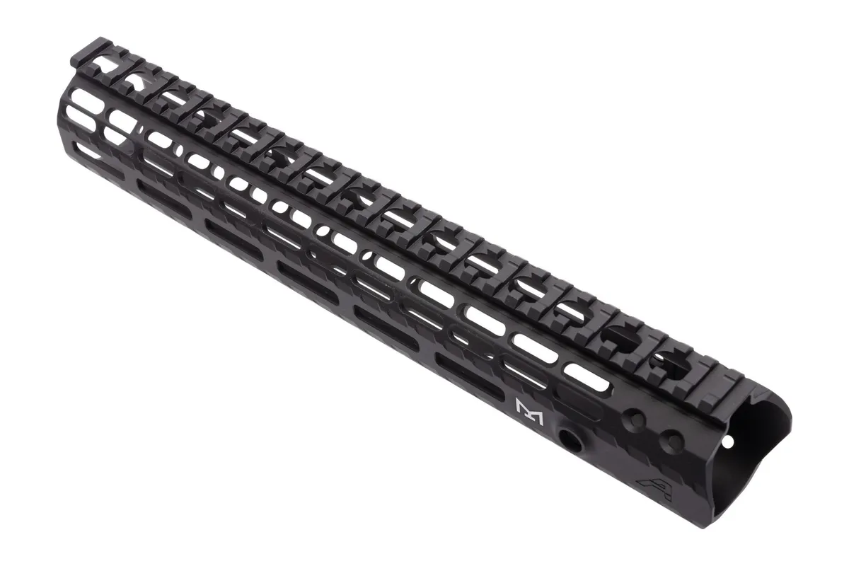 Aero Precision M5 (.308) Enhanced Gen-2 M-Lok Handguards - M5 (.308) 12.7'''' Enhanced Handguard Anodized Black - Handguard for AR-15, vista 2