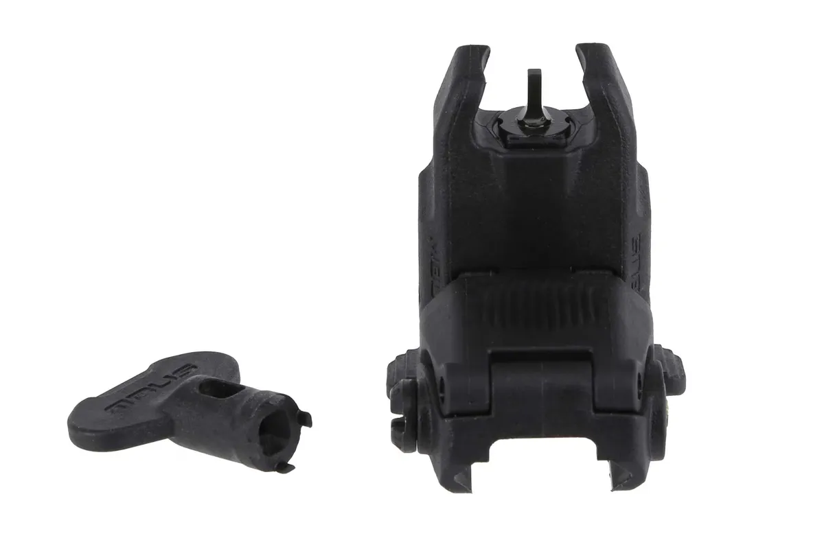 Magpul 1.5" Flip-Up Mbus Gen 2 Front Sight Polymer Black - Front Sight for AR-15, vista 2