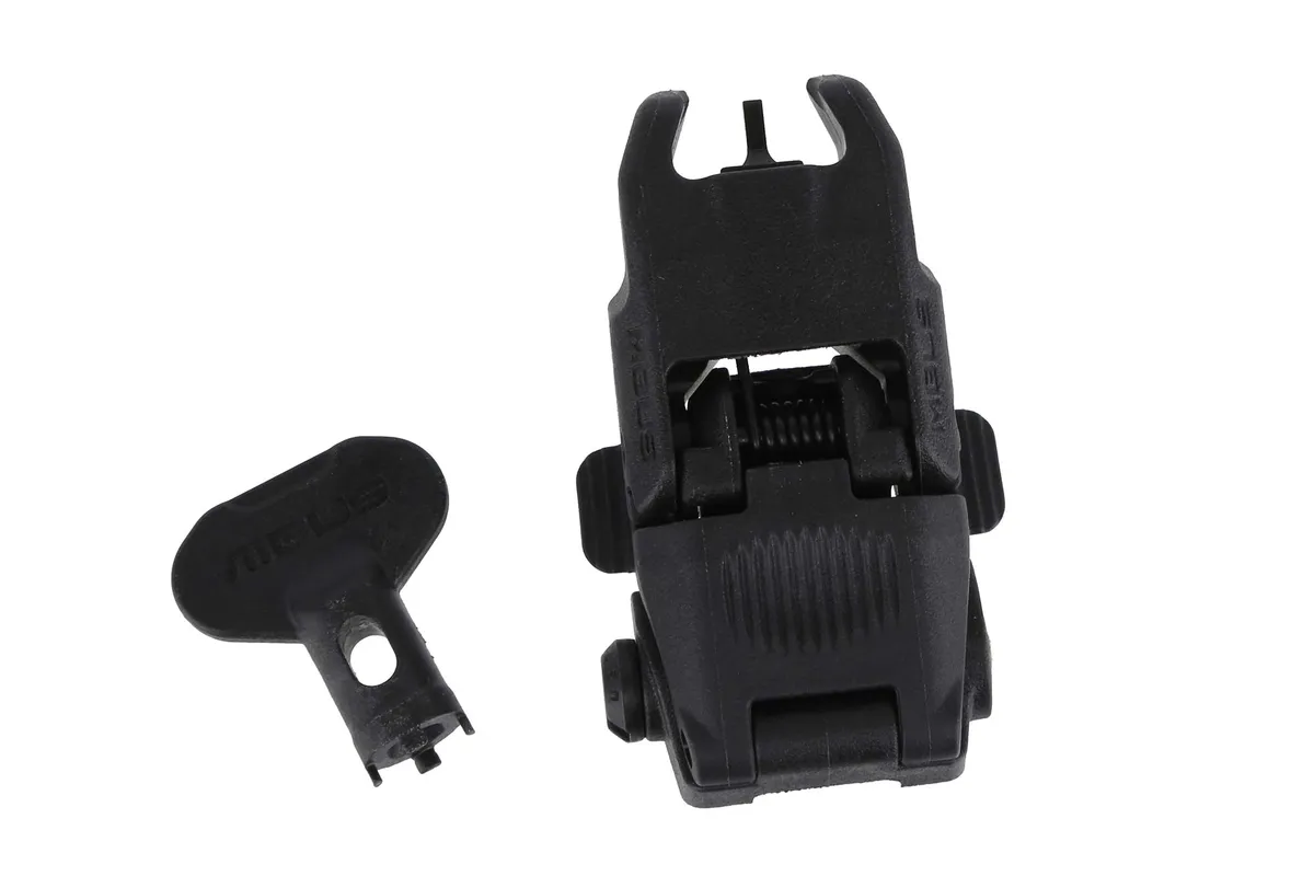 Magpul 1.5" Flip-Up Mbus Gen 2 Front Sight Polymer Black - Front Sight for AR-15, vista 5