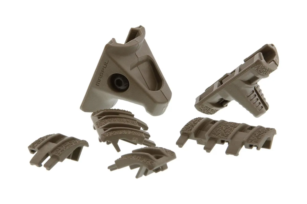 Magpul AFG Angled Fore Grip - Flat Dark Earth - Foregrip for AR-15, vista 1