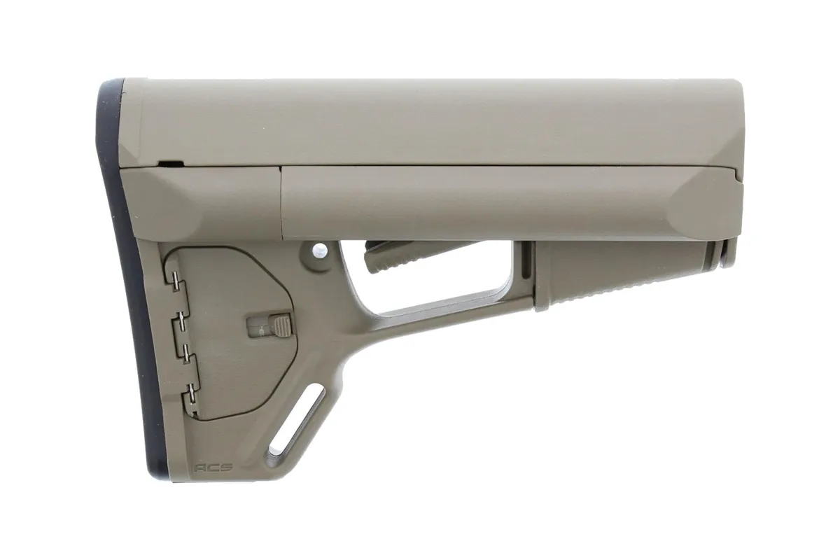 Magpul Ar-15 Acs Stock Collapsible Mil-Spec Fde - Stock & Brace for AR-15 - view 2