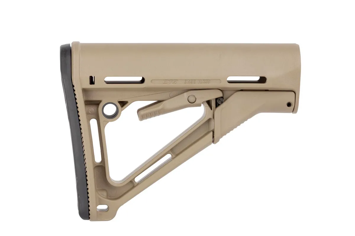 Magpul Ar-15 Ctr Stock Collapsible Mil-Spec Fde - Stock & Brace for AR-15, vista 2