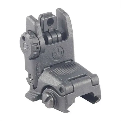 Magpul Ar-15 Flip-Up Mbus Gen 2 Tactical Rear Sight Black - Rear Sight for AR-15, vista 2