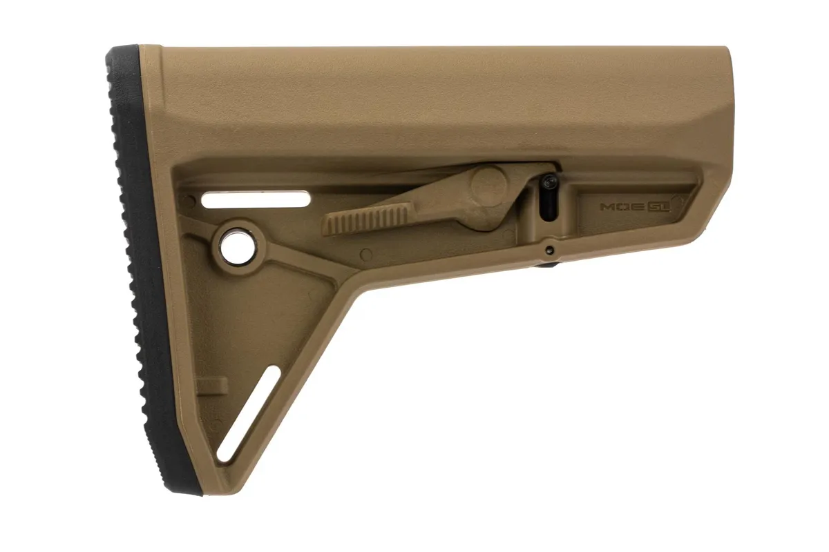 Magpul Ar-15 Moe-Sl Stock Collapsible Mil-Spec Fde - Stock & Brace for AR-15, vista 1