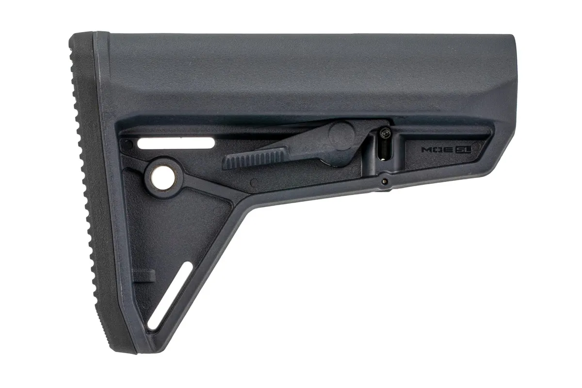 Magpul Ar-15 Moe-Sl Stock Collapsible Mil-Spec Gray - Stock & Brace for AR-15, vista 1