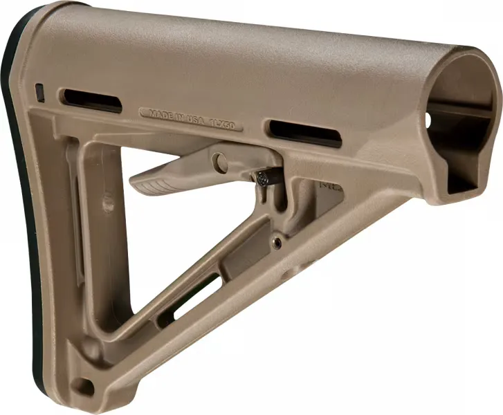 Magpul Ar-15 Moe Stock Collapsible Mil-Spec Fde - Stock & Brace for AR-15, vista 1