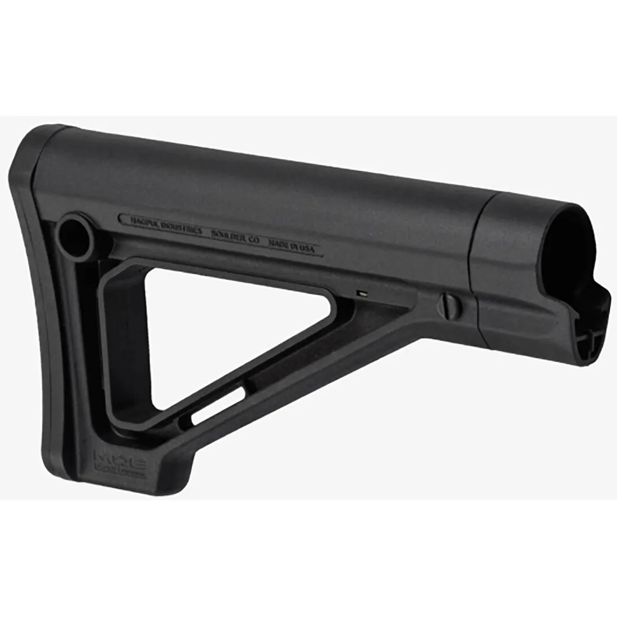 Magpul Ar-15 Moe Stock Fixed Mil-Spec Gray - Stock & Brace for AR-15 - view 2