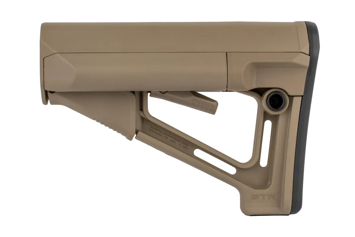 Magpul Ar-15 Str Stock Collapsible Mil-Spec Fde - Stock & Brace for AR-15 - view 2