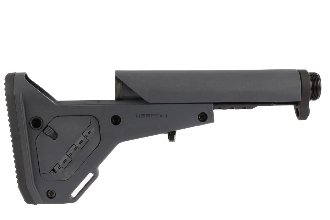 Magpul Ar-15 Ubr 2.0 Collapsible Stock Collapsible A5 Length Gray - Stock & Brace for AR-15 - view 3