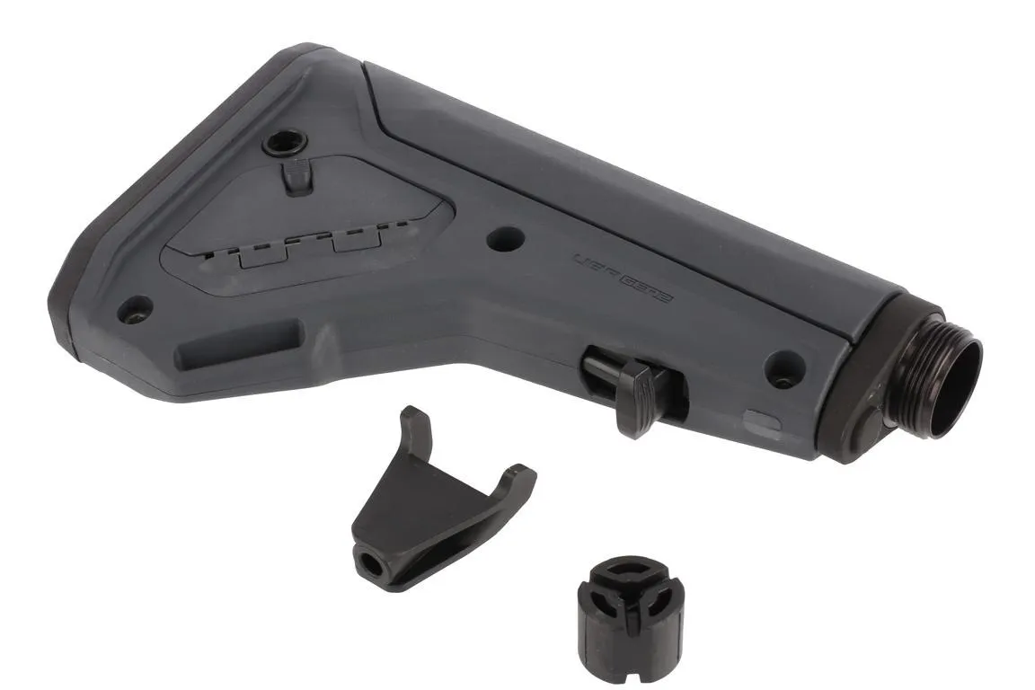Magpul Ar-15 Ubr 2.0 Collapsible Stock Collapsible A5 Length Gray - Stock & Brace for AR-15 - view 4